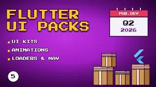 20 Flutter UI Packages That Launched in 2026
