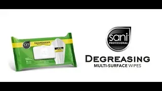 Sani Professional Degreasing Multi-Surface Wipes