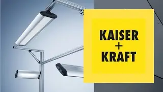 KAISER+KRAFT представляет: Waldmann &ndash; Светодиодная система подсветки для рабочего места TAMETO