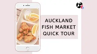 Auckland Fish Market Quick Tour for Seafood Lovers #Shorts