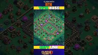 База для Clash of Clans 18 уровня, 1 звезда, защита от 2 звезд, драконов, метеоров и големов 🔥
