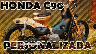 🔥HONDA C90🔥 (La más bestia en su clase) 🔊Sound Akrapovič🔊