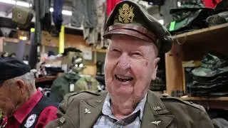WWII B29 Flight Engineer Fiske Hanley tells a story about the WASP