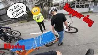 POLITIA, HOPPER si MUDDY DAY | Am luat amenda?! | Bikevlog