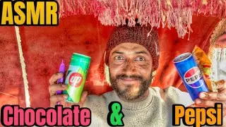 ASMR Chocolate & Pepsi 🥤🍫 | Crunchy Chocolate & Cold Pepsi Sounds | asmrshafi
