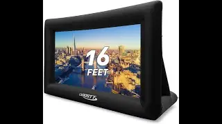 LVAOSTT Easy Setup Blow-Up Movie Screen Review - Pros & Cons - LVAOSTT Inflatable Projector Screen
