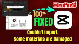 How to Fix &ldquo;Couldn&rsquo;t Import. Some Materials Are Damaged&rdquo; in CapCut