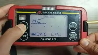 Calibration for GX 8000 LEL