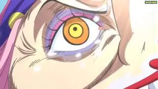 One Piece 875 Big mom mange le g&acirc;teau fait par Sanji