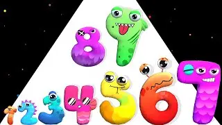 Number Lore Run : Merge Math 3D ⭐ Merge Simulator Battles ( ASMR GAMEPLAY )
