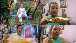 Pasta I made was a fail🤦‍♀️| Good food lifts my mood|Kalimpong Park Night View✨🌺|#vlogger 