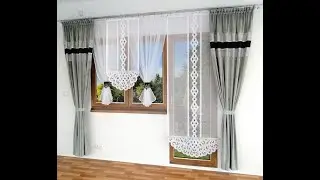 Wiola komplet zasłon z panelami i firankami #firany #home #homedecor