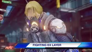 A new challenger. [FIGHTING EX LAYER]