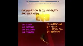 Tornado Alley Ultimate - BLOX University and Isle Vista Doomsday