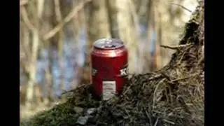 Shooting beer can (210fps & 420fps)
