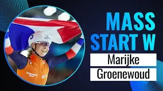 Bart SWINGS (BEL) | Gold | Mass Start Women | Heerenveen 2024 | #SpeedSkating