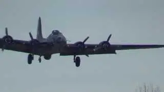 Memphis Belle midfield break and landing