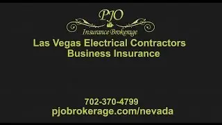 Las Vegas Electrical Contractor Insurance Services | PJO Brokerage