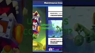 UPDATE IS COMING?!?!? #brawlstars #brawlstarsupdates