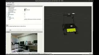 Real time Video feedback of Intel Realsense camera with the Clearpath Husky_A_200.