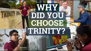 Why Did You Choose Trinity University?