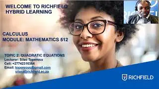 Lecture 2: Solving Quadratic Equations