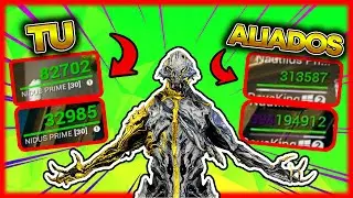 😍Build Nidus Prime 100% INMORTAL VS 9️⃣9️⃣9️⃣9️⃣❗ (+30k HP)