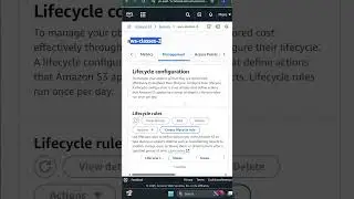 Tamil - AWS S3 lifecycle Rules  #aws #awscertification