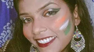 #flag #independence #viral #makeup #makeuplook har Ghar tiranga#indianarmy #india