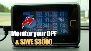 [DAGgauge] DPF regeneration, Soot Amount, Exhaust Gas Temperature and EGR Valve Open Rate