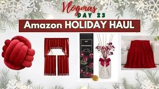 VLOGMAS, день 23: Идеи праздничного декора для дома от Amazon на 2026 год