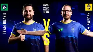 Passeio! BRASIL (SK) vs SU&Eacute;CIA abertura da final do major rio, fallen, Fer, fnx, coldzera e taco