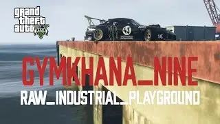 GYMKHANA NINE KEN BLOCK MEETS MADMIKE : Raw Industrial Playground GTA 5 Remake
