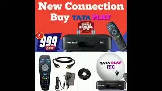 Tata Play New Connection Offer Hd setup box price Buy New DTH Connection #tataplaydth #dthconnection