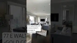 Absolutely stunning 3500 square foot Gold Coast condo #luxuryrealestate #chicagorealty #goldcoast