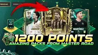 I Did 1200+ Winter Event Points Spin In Master Road😳😱| Packed Few OP Cards🤯🔥 #fcmobile #fifamobile