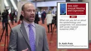 Keith Pratz, MD, tells us about the epidemiology and cytogenetic risk associated with AML
