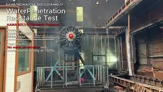 AAMA 501.1-17 Water Penetration Resistance Test
