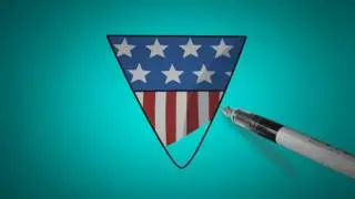 How To Draw USA Flag| How To Draw USA Flag For Kids Easy