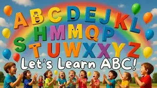 ABCD Alphabet Song 🔤 | A–Z Learning 3D Cartoon | Kids Phonics & Nursery Rhymes