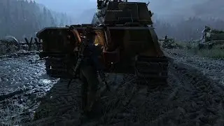 Sniper Elite 5_Tank Destruction via Satchel Charge-PZB-Anti-Gun-Armor-Piercing-Rounds-Demonstration