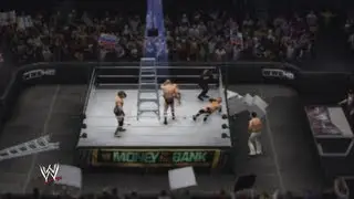 WWE MONEY IN THE BANK 2013 - WORLD HEAVYWEIGHT CHAMPIONSHIP CONTRACT LADDER MATCH - (MACHINIMA)