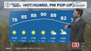 More heat and humidity: Cleveland weather forecast for July 28, 2025