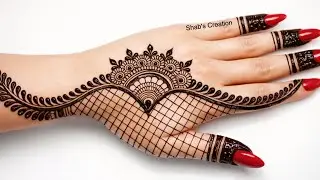 Simple Beautiful Backhand mehndi design | Easy Mehndi designs | 2026 mehndi design | mehandi design 