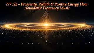 777 Hz – Prosperity, Wealth & Positive Energy Flow | Angelic Abundance Frequency
