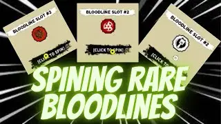 SPINING RARE BLOODLINES  SHINDO LIFE
