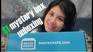 $1 SNACK CRATE UNBOXING MARCH 2020 | MYSTERY BOX UNBOXING | TRYING SNACKS FROM OTHER COUNTRIES