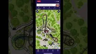 Nemesis Reborn on the Alton Towers map #shorts #altontowers #nemesisreborn