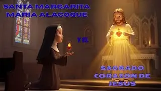 “Una visión que lo cambió todo: Santa Margarita Maria Alacoque y el Corazón en llamas de Jesús.”