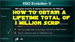 Defiance - Ego Evolution V: A Trick To Earning 1 Million Lifetime Scrip